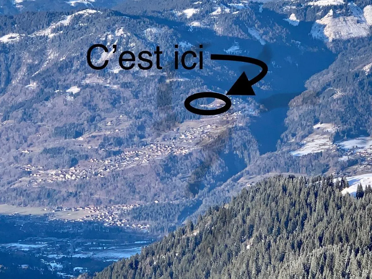 Les Rottes, Bas Ferme Proche Morillon Samoens Avec Spa Verchaix Vakantiehuis