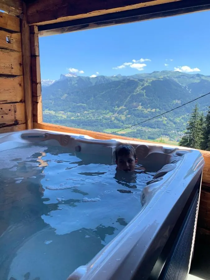 Les Rottes, Bas Ferme Proche Morillon Samoens Avec Spa Verchaix
