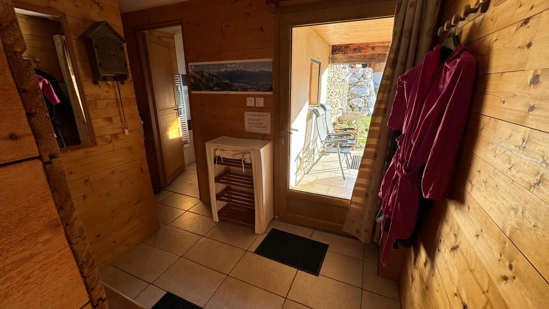 度假居 Les Rottes, Bas Ferme Proche Morillon Samoens Avec Spa Verchaix 法国